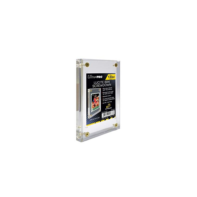 Ultra Pro 130pt Frame (Plastic Frame) w/ UV Screw Down