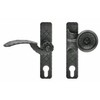 UHRIG Wrought Iron Handle Set for Garden Door, Left Door