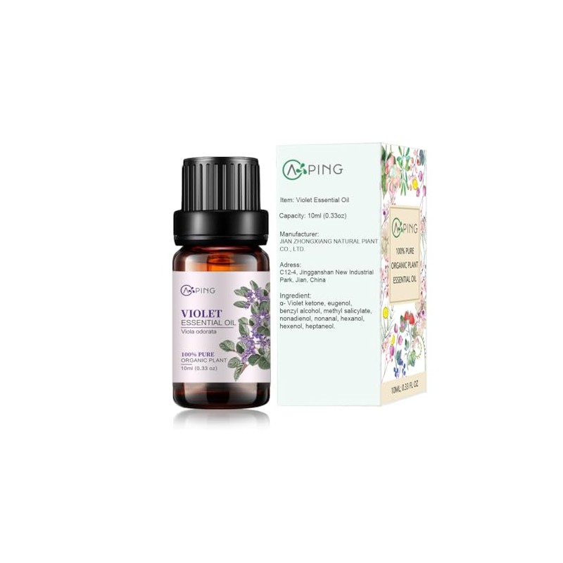 AOPING Essential Oil Set 6x10ML - 100% Pure Organic Plant