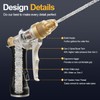 Garden Hose Nozzle, Heavy Duty Spray Nozzle for Watering, Water