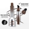 Boobeen Brow Fection Angled Brush & Dip, Waterproof Liquid Eyebrow