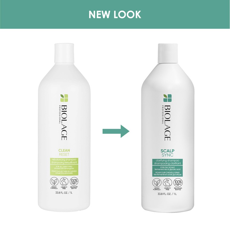 Biolage Scalp Sync Clarifying Shampoo | Removes Residue, Buildup &