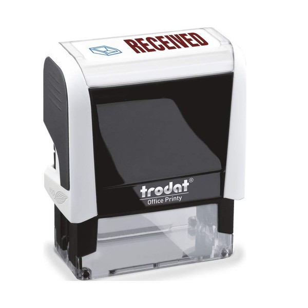 Trodat Stamp 4912 Office Printy with English Text RECEIVED –