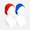 Microfiber Hair Cap & Face Washing Headband Set 1pc Blue 3ea