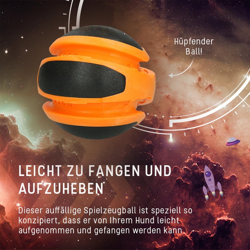 Zen-Kat Dog Comets Sun Oranje