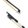 JinQu Carbon Fiber Violin Bow,Anti-Deformation,Durable and well balanced, Made with