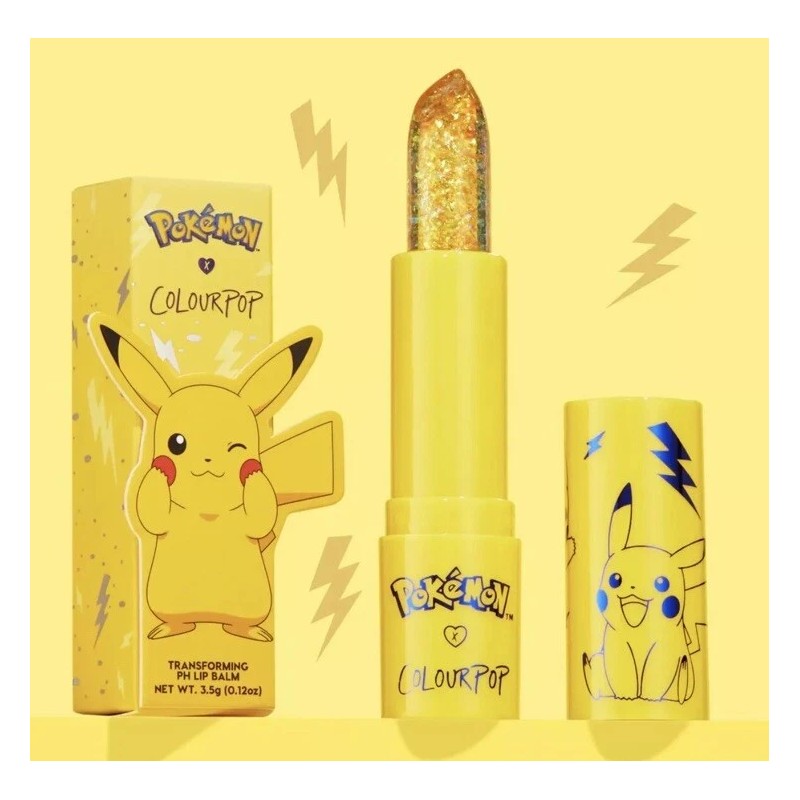 ColourPop Pokémon ColourPop Thunderbolt Sing Transform pH Lip Balm Color