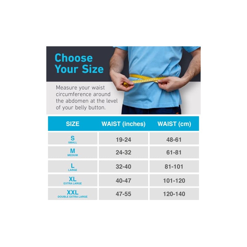 Clever Yellow Premium Back Support Belt, Back Brace, Lumbar Support