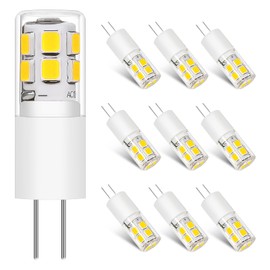 I-SHUNFA G4 LED Bulb AC 120V Cool White 10 Pack