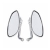 TDR Chrome 10mm Rear View Side Mirrors for Triumph Bonneville