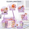 BORMELUN Clear lunch bags for work stadium correctional officer accessories