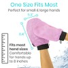 Vive Exfoliating Mitts for Body (4 Pack) - Scrub Gloves