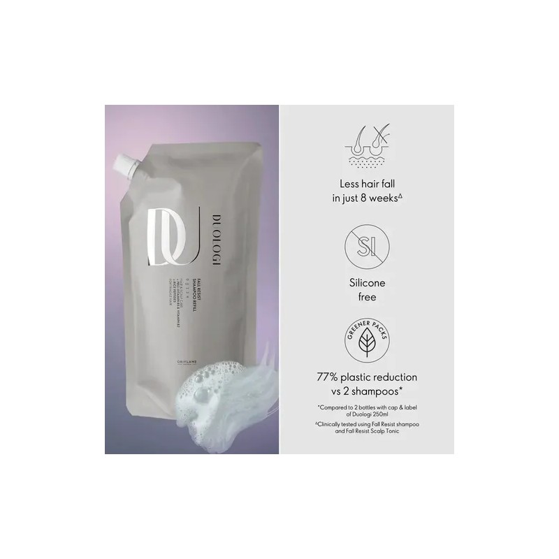 Repuesto Shampoo Anticaida 500ml Duologi Oriflame Original