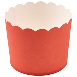 DecoPac Living Coral Scalloped Baking Cups,Perfect For Delicious Cupcakes, Delicate Scalloped Edge, 50 Oven Safe Cupcake Cases-(Pack of 1)