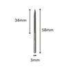 GUDINGHENG Tungsten Steel Mushroom Plug Drill Bits for Tire Repair,