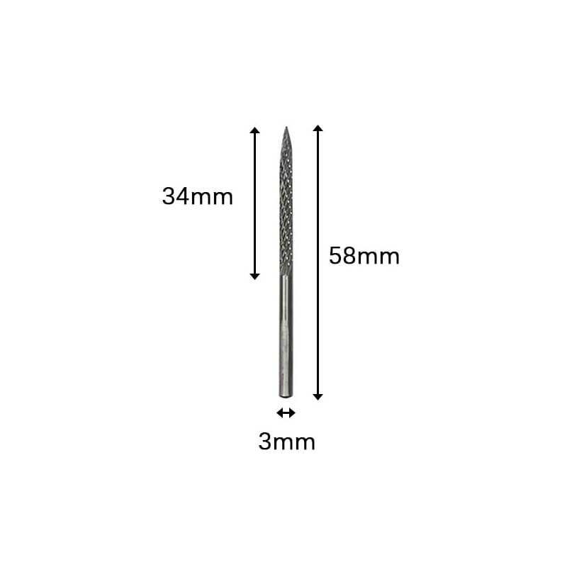 GUDINGHENG Tungsten Steel Mushroom Plug Drill Bits for Tire Repair,