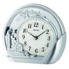 Seiko Clocks Table Clock, Silver, Standard Size
