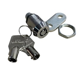 SafeCo SC78CL 7/8" Cam Lock High Security Tubular Ace Keys Keyed Alike 2-Pack