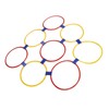 10PCS Kids Exercise Hoops Jumping Hopscotch Game Rings for Sensory