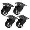 4pcs Caster Wheel 360 Degree No Noise Caster Fit for