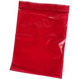 uGems 8" x 10" Red 100 Resealable Plastic Bags Durable Storage for Crafts, Tools, Office Supplies, Small Parts, Travel, and Holiday Packaging – sku: r810rd-100