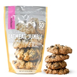 Shirley J Oatmeal Cookie Mix Gourmet Quality Cookies | 30 Large Cookies Only Add Water and Butter For Delicious Rich Cookies (Oatmeal Jumble)