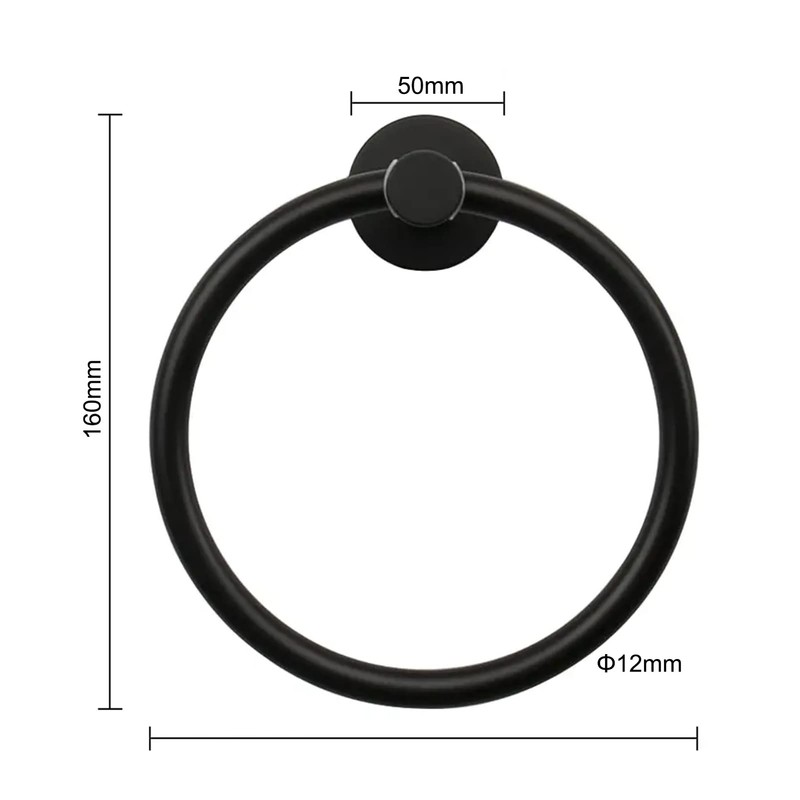 Towel Ring for Bathroom 1 Pack, Kitchen Bath Towel Holder