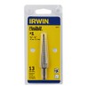 Irwin Tools IRWIN Step Drill Bit, 1/8-Inch to 1/2-Inch Step,