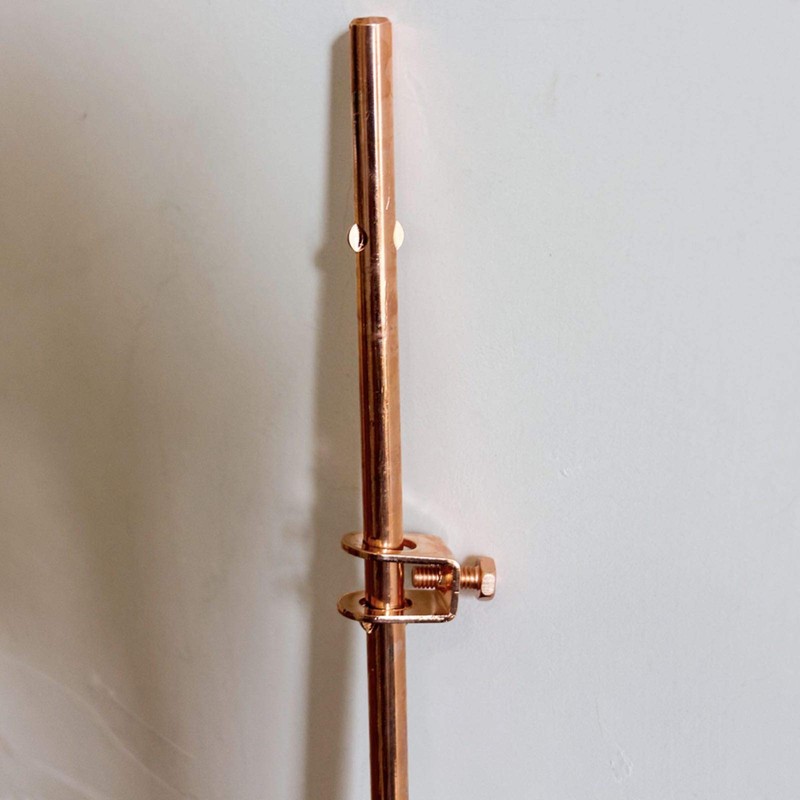 4' Ground Rod - 3/8" Copper Bonded Grounding Rod with