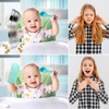 ShineMe Stainless Steel Bowls for Kids, 6 pack Toddler Bowls