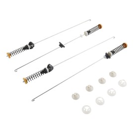 Whirlpool W11130359 Genuine OEM Top Load Washer Suspension Rod Kit Replacement Part - Replaces W10594082, W10785954, W10821704, W10901060, W11027215, W11033536, and W11226784