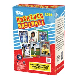 Topps 2024 Archives Baseball - 56 Count Trading Card Packs (8 Cards per Pack)