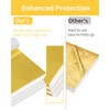 Luckymica Gold Leaf Sheets, 100 Sheets Gold Foil, 14 x