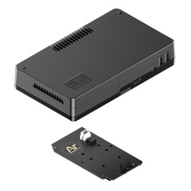 Argon ONE V5 M.2 Case | Raspberry Pi 5 Aluminum Case with M.2 Single NVME PCIE Slot | Passive and Active Cooling | Dual Full HDMI Port | Key-M M.2 2230/2242/2260/2280 NVME Support
