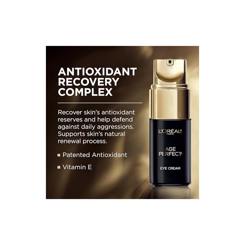 L'Oreal Paris Age Perfect Anti-Aging Under Eye Cream, Vitamin E,