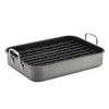 Rachael Ray Brights Hard Anodized Nonstick Roaster / Roasting Pan