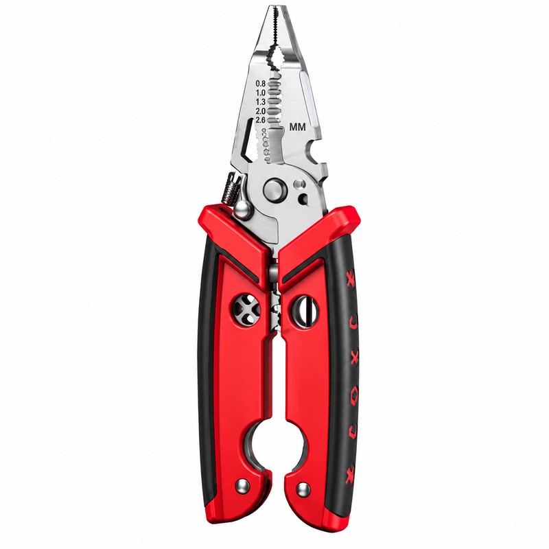 18-in-1 Electrician Pliers for Electrical Repair – Multifunction Wire Stripper,