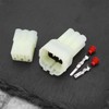 VGOL 2 Pairs 6Pin Motorcycles Sealed Electrical Connectors 6189-6171 6180-6181
