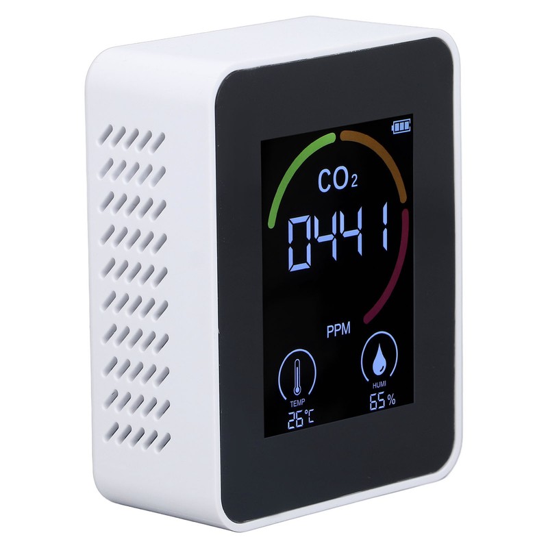 Digital Air Quality Monitor Carbon Dioxide Detector CO2 Tester Temperature