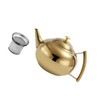 Gatuida Elegant Stainless Steel Teapot Tea Sets for Women Tea