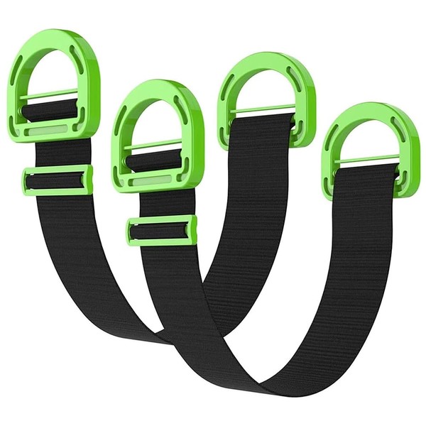 2 Pcs Moving Straps,Heavy Carrying Rope,Portable Moving Belt,Adjustable Moving Straps,
