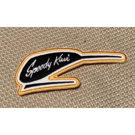 Unbranded Vintage Bruce McLaren Motor Racing Iron On Patch- NOS - F-1 Racing - You Choose - Speedy Kiwi