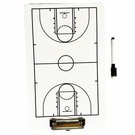 yuhqc Basketball Coaching Board, Coaches Marker Whiteboard, with Pen Erase, Portable Teaching Assistant Equipment, Double Sided Basketball Clipboard