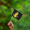 Pirate Rubber Duck Small Flag 5.5x 8 Inch Stick Mini