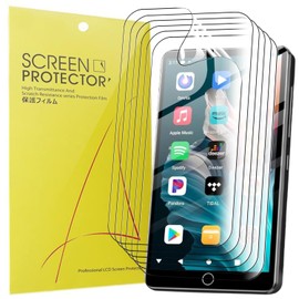 Blueshaweu Screen Protector for Fanvace MP3 Player (4.02 Inch) - 6 Pack HD Clear TPU Screen Protectors - Flexible and Scratch Resistant Compatible with Fanvace M32 MP3 Players (Transparent)