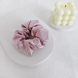 Silk-like HIDDEN POCKET Hair Tie Band for Women (3-PACK) with SECRET STASH ZIPPER Pocket Storage for Keys, Money, & Small Items (Style1, One size)