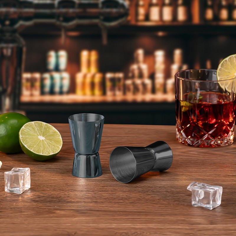 Briout Jigger for Bartending, 2 Pcs Double Cocktail Jigger Japanese