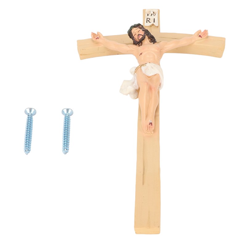 Jesus Christ Crucifix Handcrafted Exquisite Details Crucifix Wall Cross for