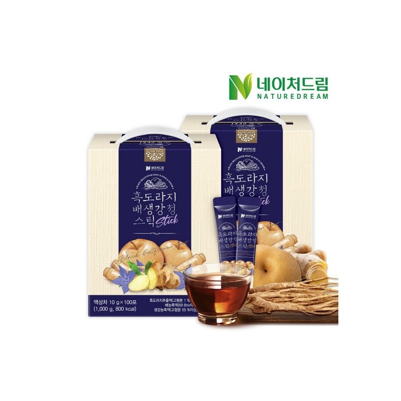 Nature Dream Black Bellflower Pear Ginger Green Sticks 100 packs