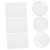 KOMBIUDA 120pcs Transparent Ear Stickers for Vertical Ear Discreet Cosmetic